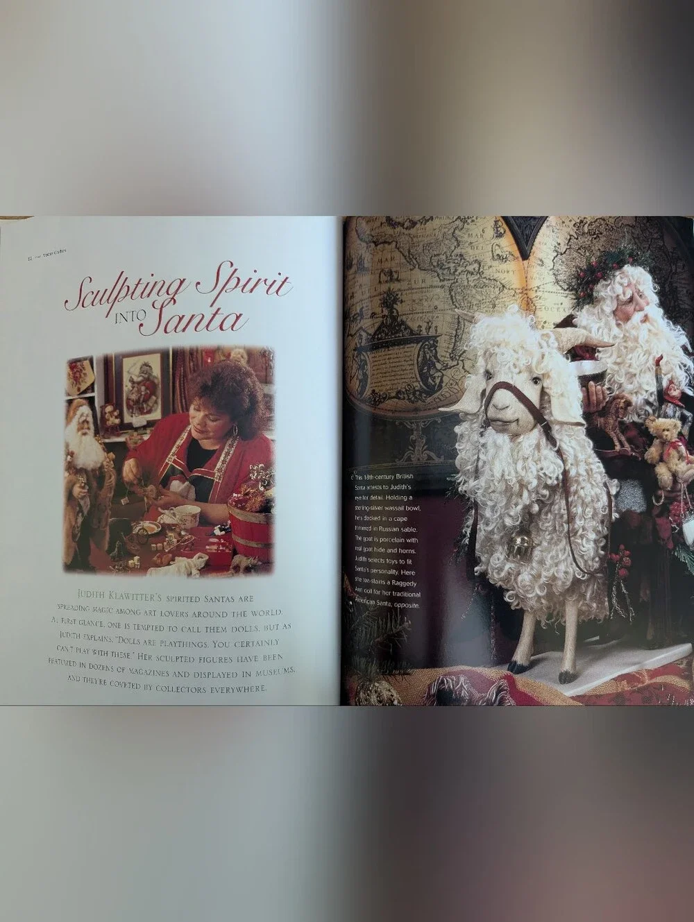 Santa Claus Collection Glossy Collector's Book, BHG Publication Vol.1